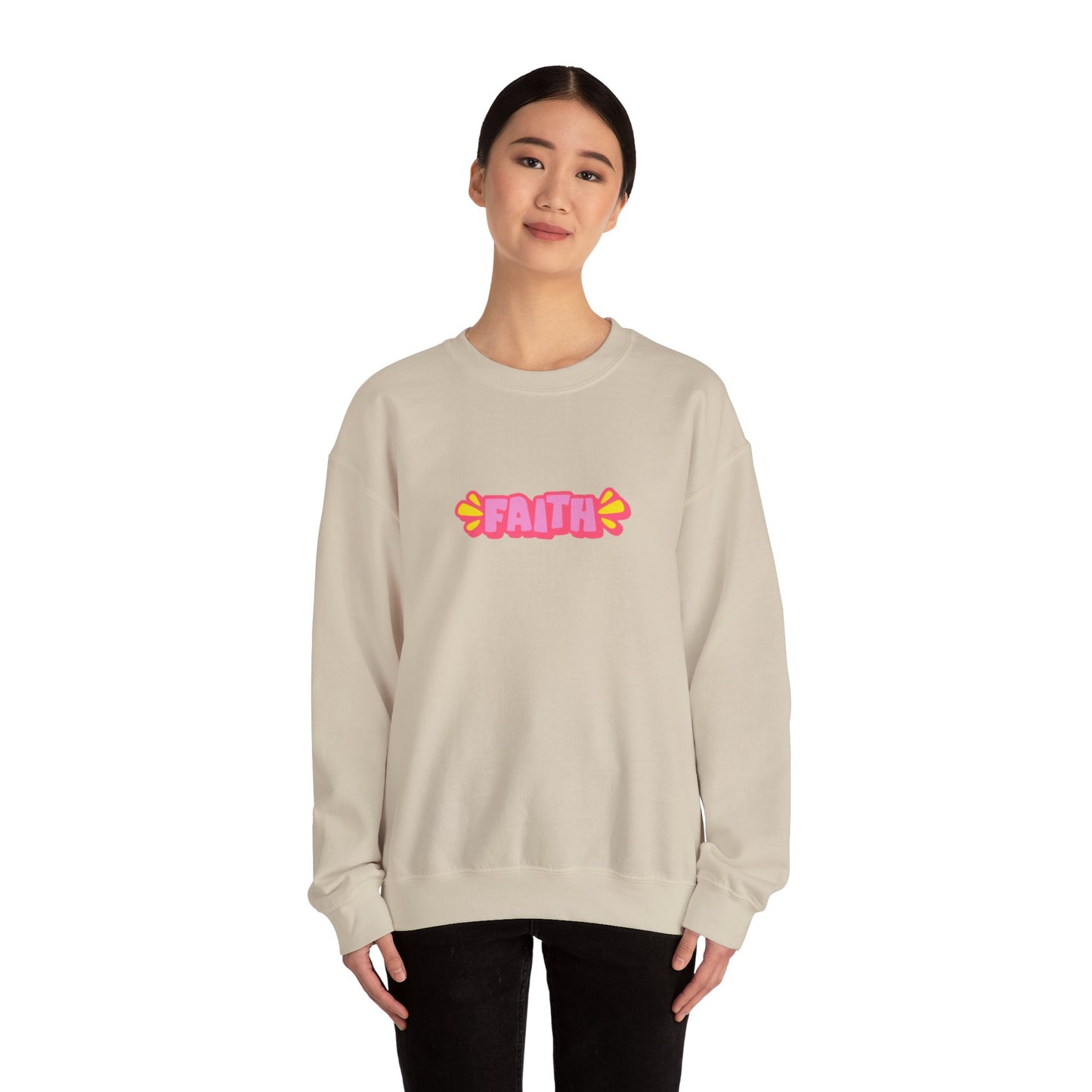 Faith Unisex Crewneck Sweatshirt - Cozy Affirmation Wear